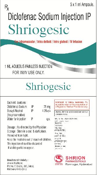 Diclofenac Sodium Injection