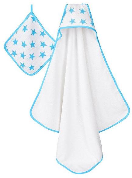 100% Cotton Baby Hooded Wrap Towel