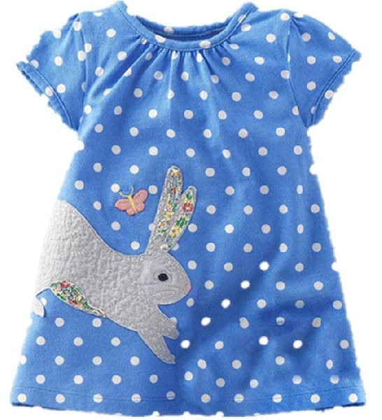Fancy Dotted Baby Dress