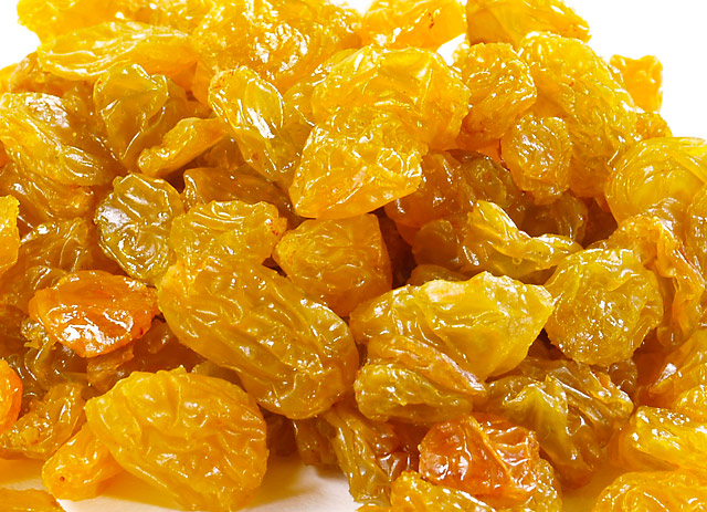 golden raisins