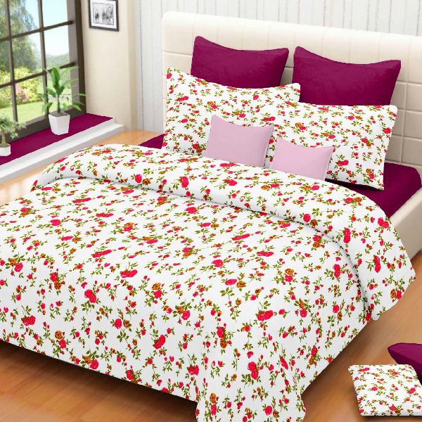 Aaryaa Furnishings Cotton Bed Sheets, Size : 108×108