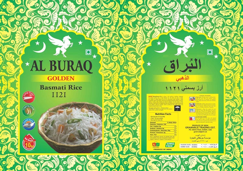 Al Buraq 1121 Golden Basmati Rice