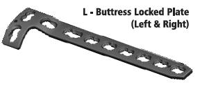 L-Buttress Lower Limb Plate