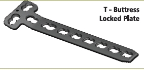 T-Buttress Lower Limb Plate