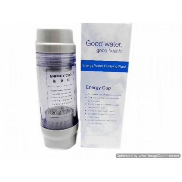 Energy Cup Portable Water Alkaline pH Enhancer - Ionizer