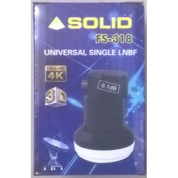 Solid FS-318 Universal Single LNBF
