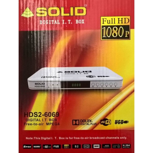 SOLID HDS2-6069 FTA  MPEG-4 IT BOX
