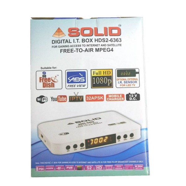 SOLID HDS2-6363 DIGITAL I.T BOX FOR GAINING ACCESS TO INTERNET