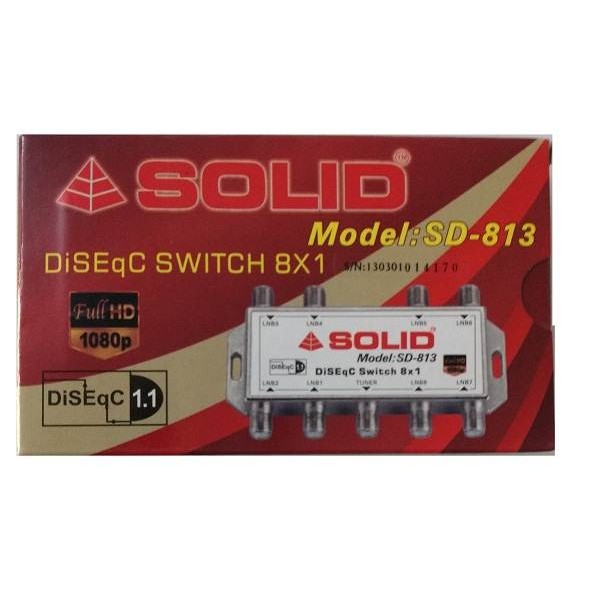 SOLID SD-813 DiSEqC 1 Switch