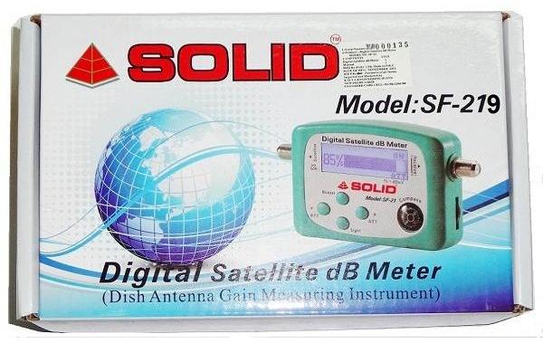 Solid SF-219 Digital Satellite dB Meter