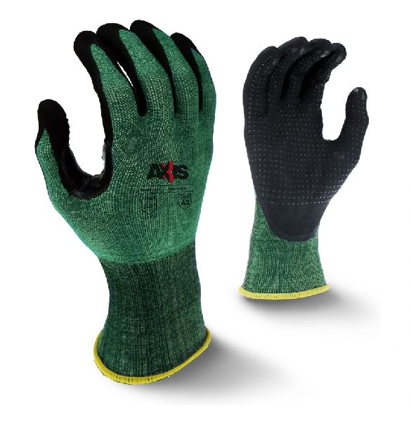 Radians Axis Cut Protection Foam Nitrile Coated Gloves (ANSI A2)