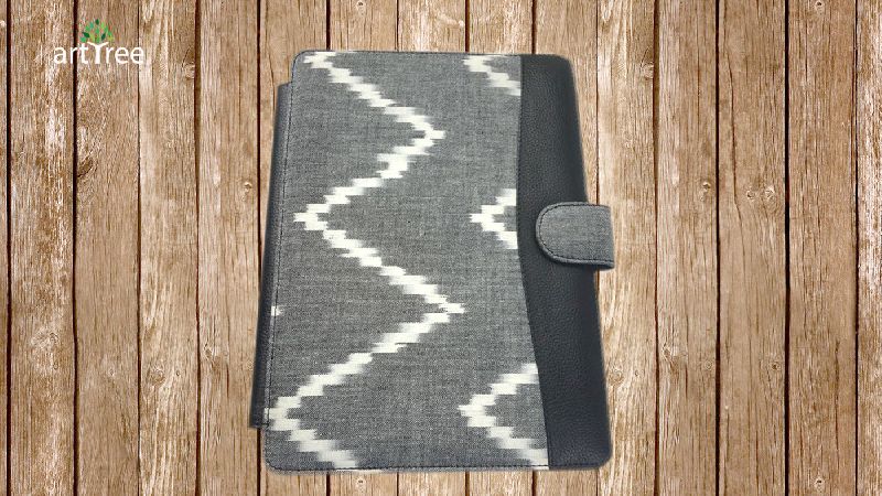 Ikat Handloom & Pure Leather Ipad Covers