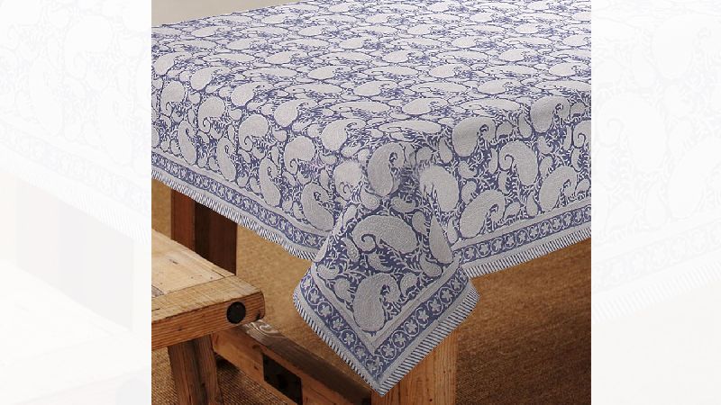 Paisley Hand Block Print Table Covers