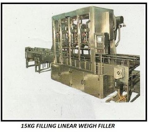 15 Kg Filling Linear Weight Filler Machine