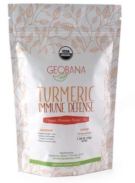 Turmeric Immune Defense Organic Herbal Tea