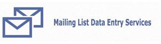 Mailing List Data Entry Services