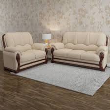 leatherette sofa set