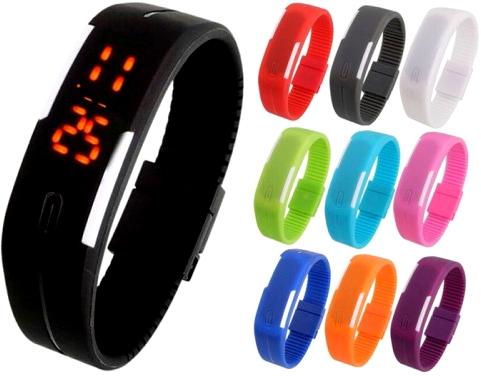 Digital LED wrist watch