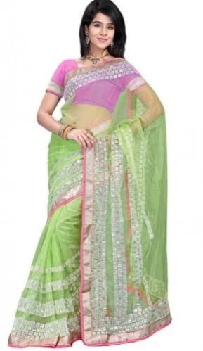 Pastel Net Saree