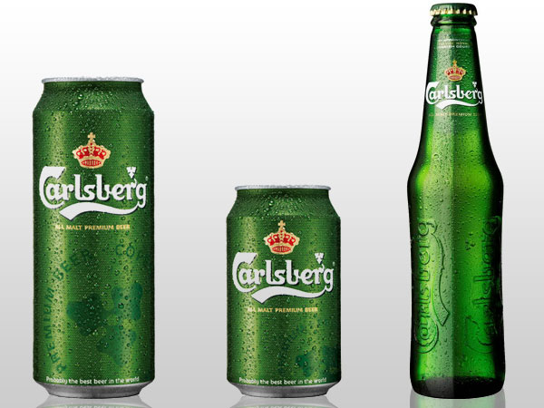 Original Carlsberg bottles