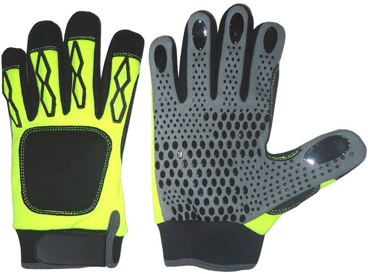 Mechanic Gloves For Oil and Gas Industries, Non-Slip Gloves / Safety Gloves For Offshore