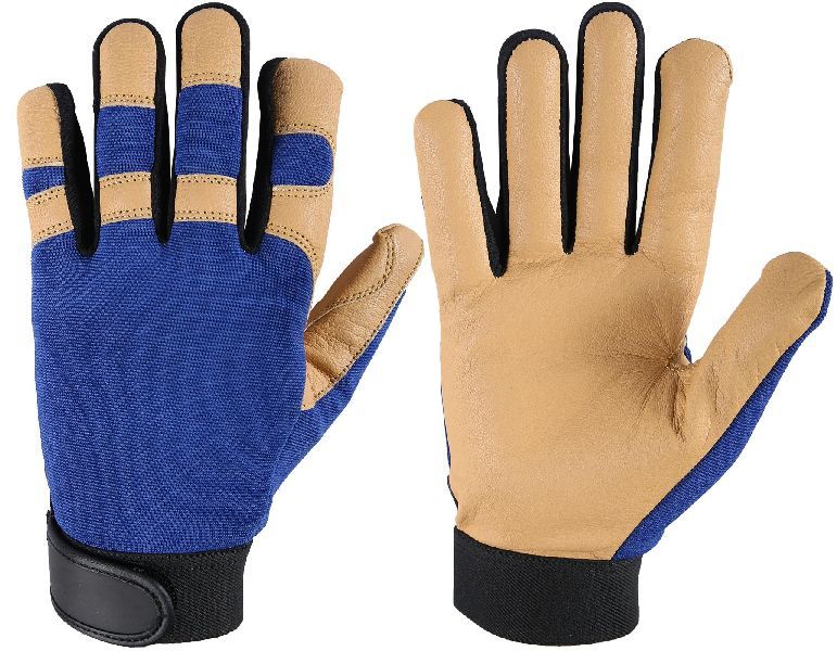 Goatskin Palm Mechanic Gloves