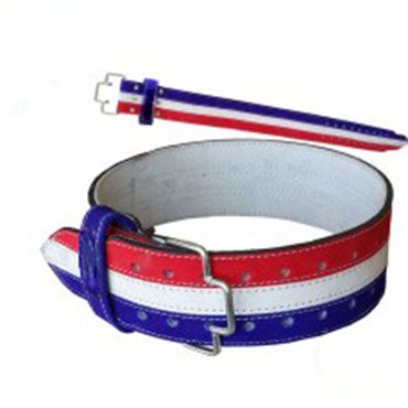 Weightlifting Tri Color Belt / Custom Colors Weight Lifting Belt