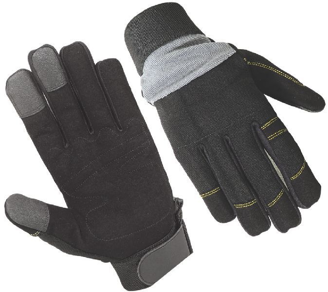 Top Quality Mechanic Gloves / Synthetic Leather Glove/ Safety Gloves / Mechanical Gloves