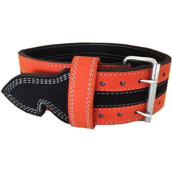 Weight Lifting Leather Cut Belt
