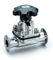 Metal diaphragm valves