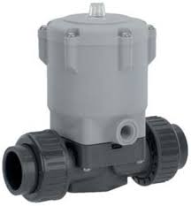 Plastic diaphragm valve