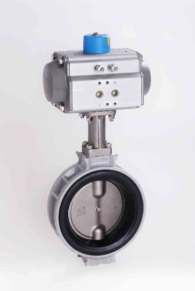 Pneumatic butterfly valves