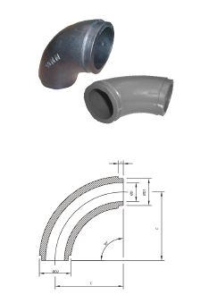 Butweld Type Moulded Elbow