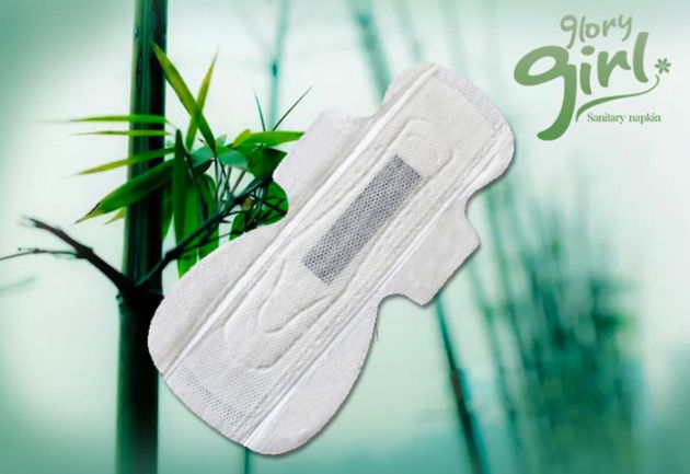 Bamboo Charcoal Sanitary Towel