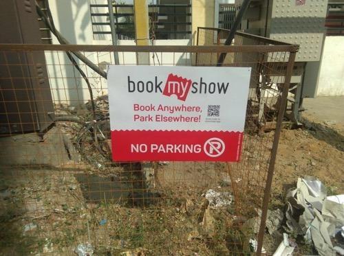 No Parking Metal Board