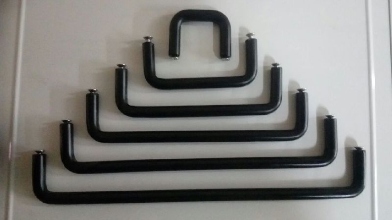 Black Aluminium Bow Handles, for Cabinet