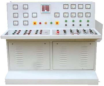 Wet mix plant control panel