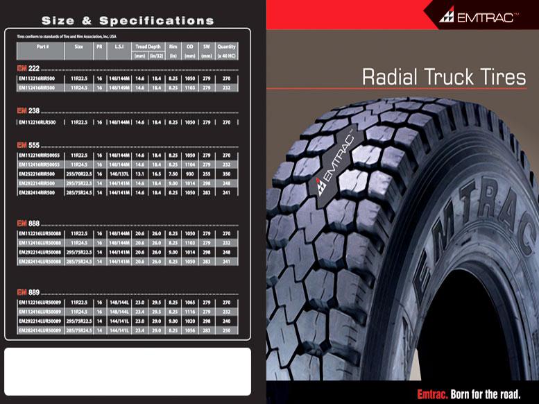 Radial Truck Tires Brochure