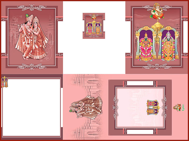 Royal Balaji Wedding Card