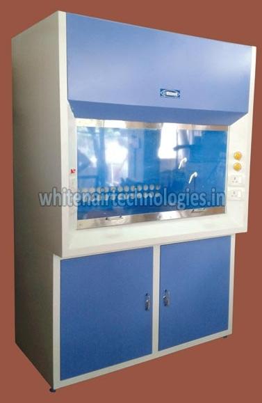 Fully Automatic Polished Metal Fume Cupboard, for Laboratory, Voltage : 110V