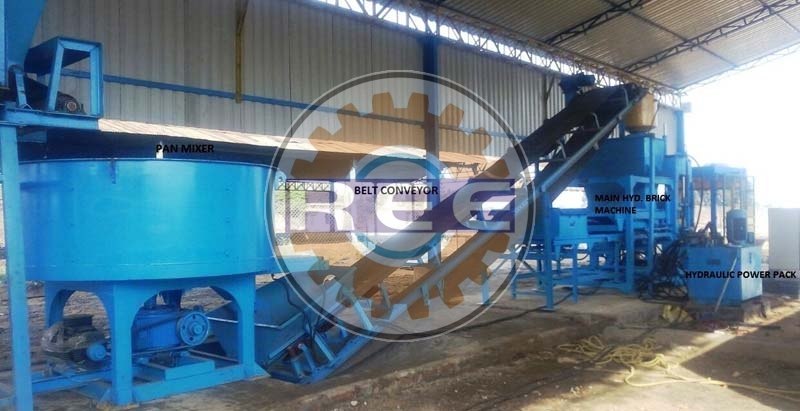 Fly Ash Brick Making Machine (RBM-10)