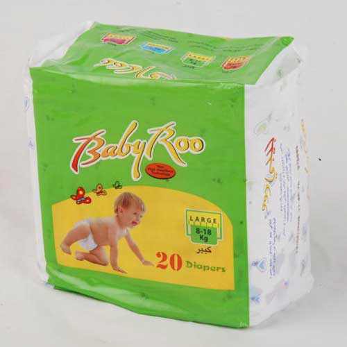 Large Baby Roo Diapers