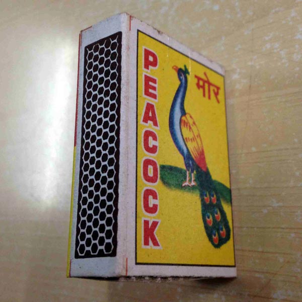 Eco Cardboard Match (Peacock CB 40\'S)