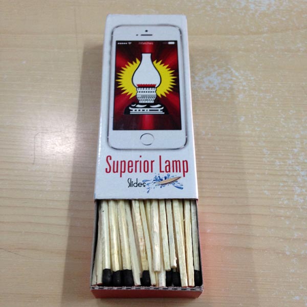 Premium Cardboard Match (Superior Lamp I Matches Slides 170\'S)