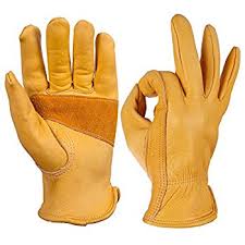 Working leather gloves