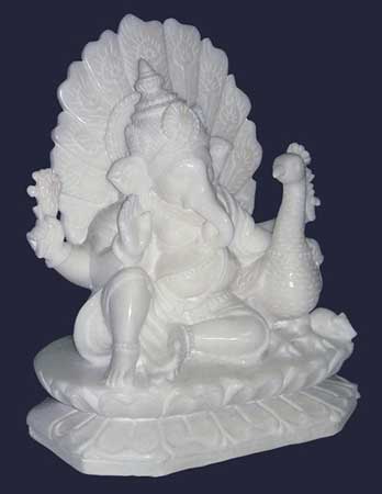 marble ganesh statue