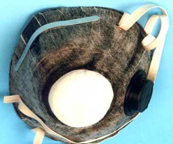 Gas Mask With Exhale Valve