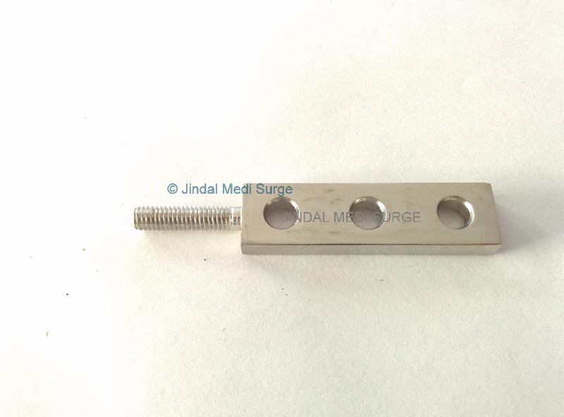 Connection Plate With Threaded End