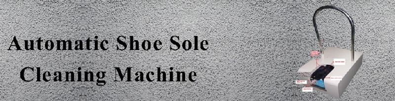 shoe sole cleaning machine