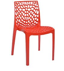 Supreme Web Plastic Chair, for Indoor, Outdoor, Style : Modern